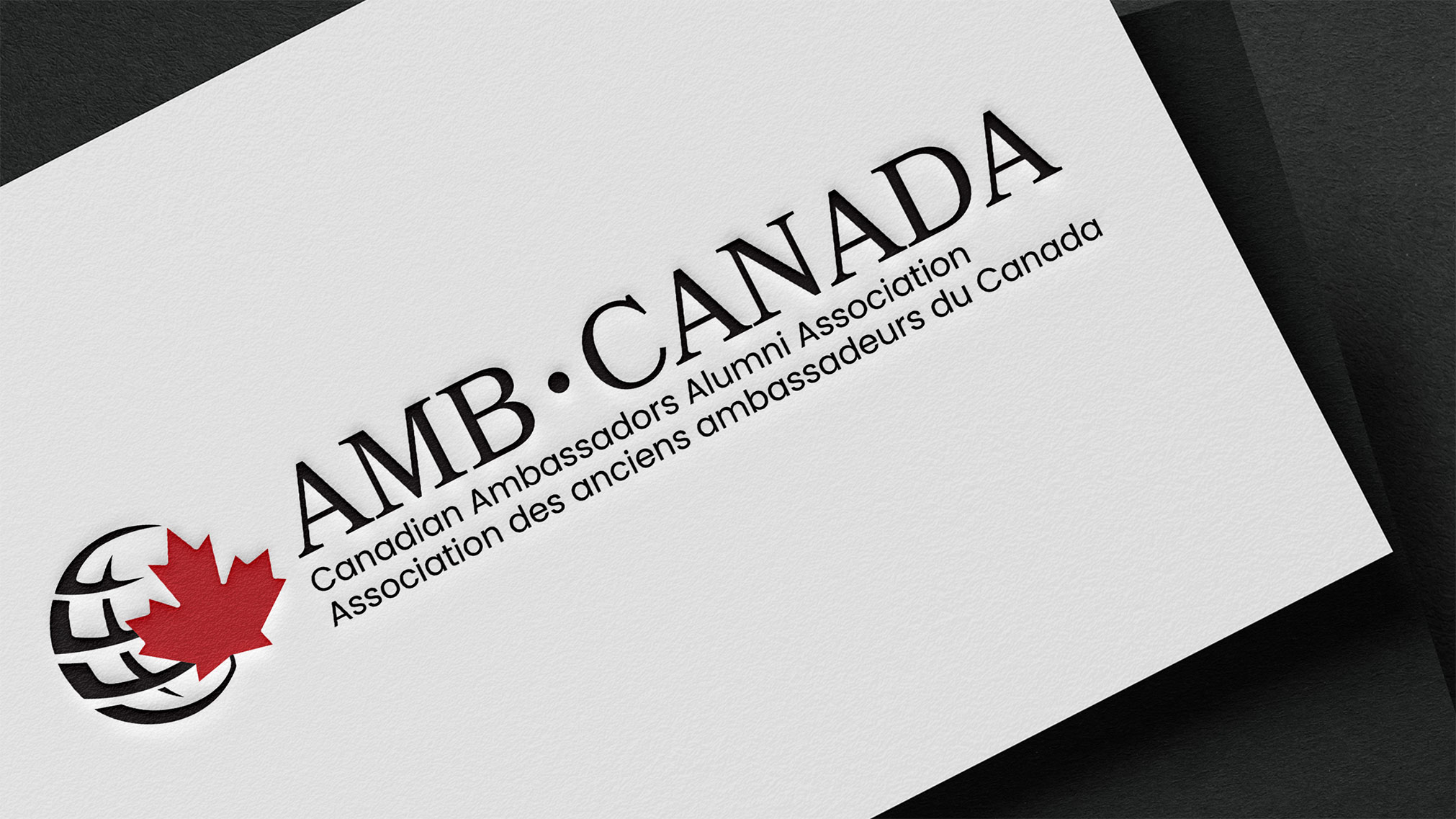 This logo was to represent a Canadian Diplomacy Organization that was going international. They asked for 3 signature icons in the logo: a maple leaf, a bridge and a globe. They wanted a modern and simple logo.

